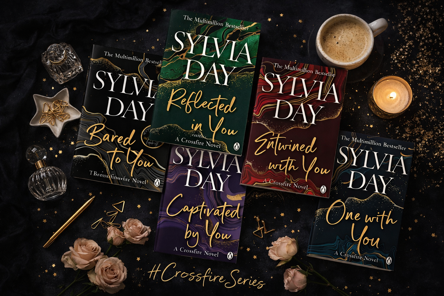 Crossfire Series by Sylvia Day