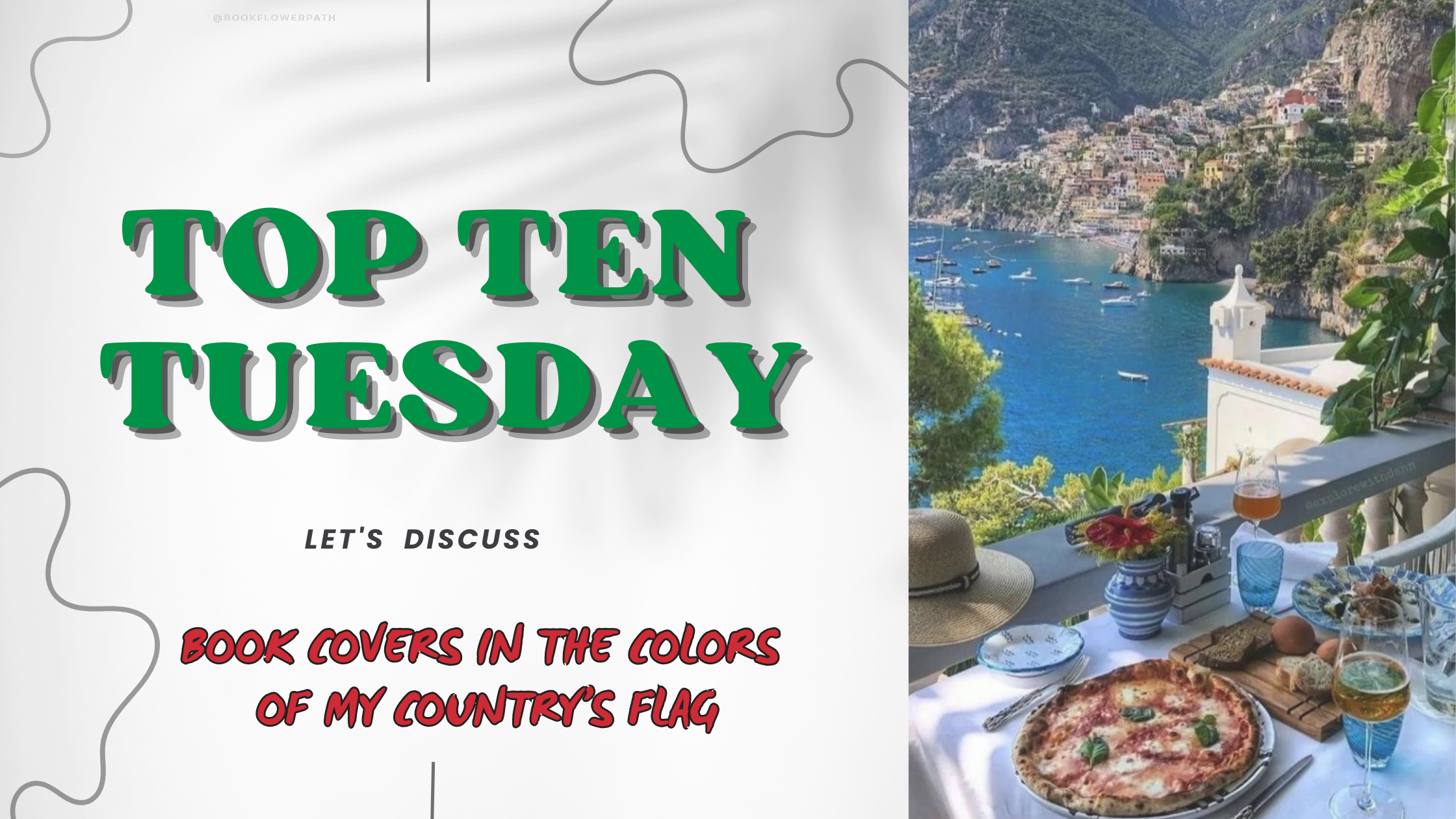 Book Covers In the Colors of My Country’s Flag | Top Ten Tuesday