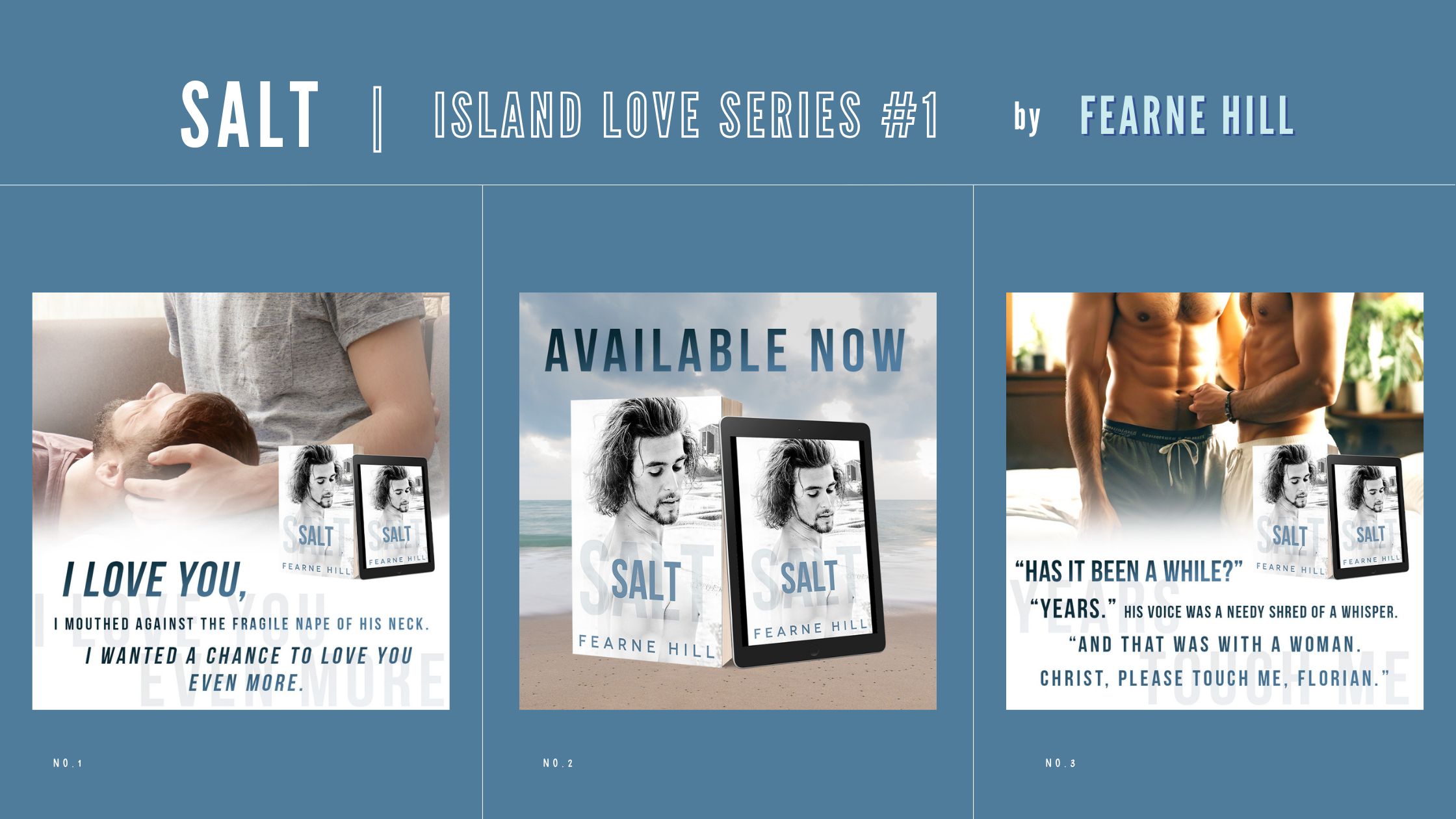 SALT (ISLAND LOVE Series #1) by Fearne Hill | Out Now!