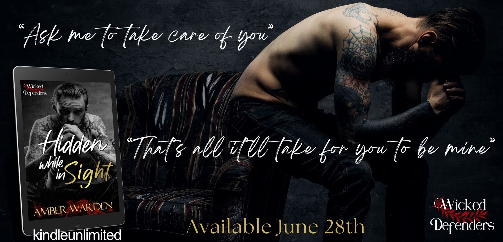 Hidden While In Sight (Wicked Defenders #1) by Amber Warden