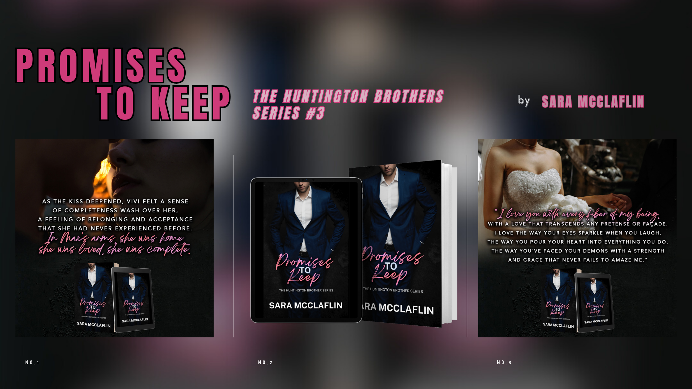 PROMISES TO KEEP (The Huntington Brothers Series #3) by Sara McClaflin | Release Blitz