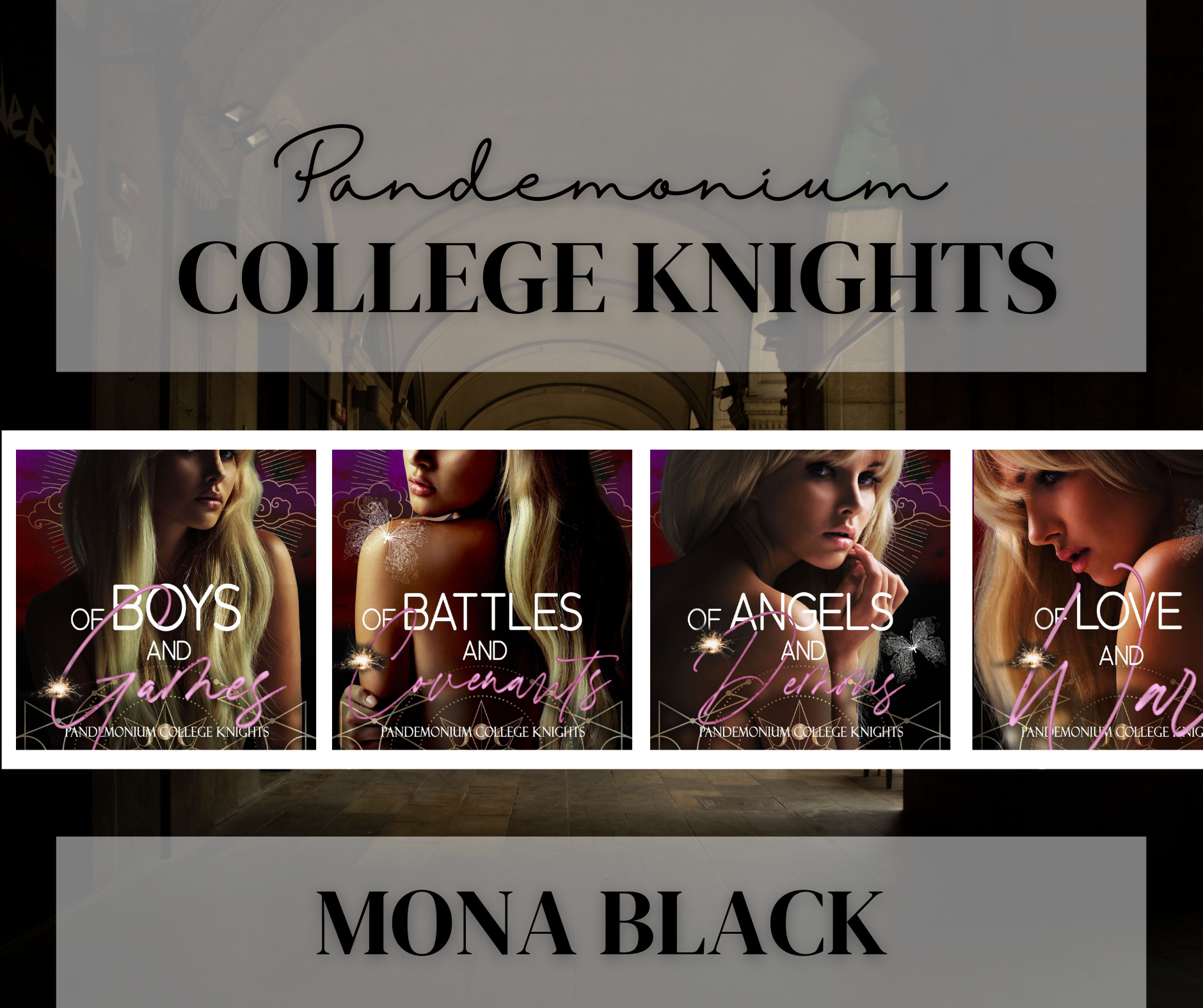 Pandemonium College Knights by Mona Black | Out Now!