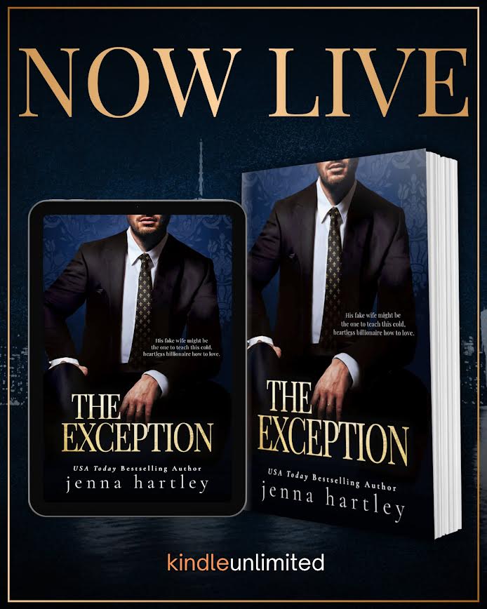 THE EXCEPTION by Jenna Hartley | New&nbsp;Release!