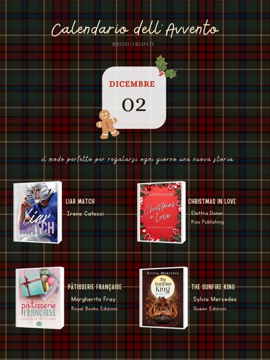02 Dicembre | Calendario  Dell’Avvento Bookish&nbsp;2025