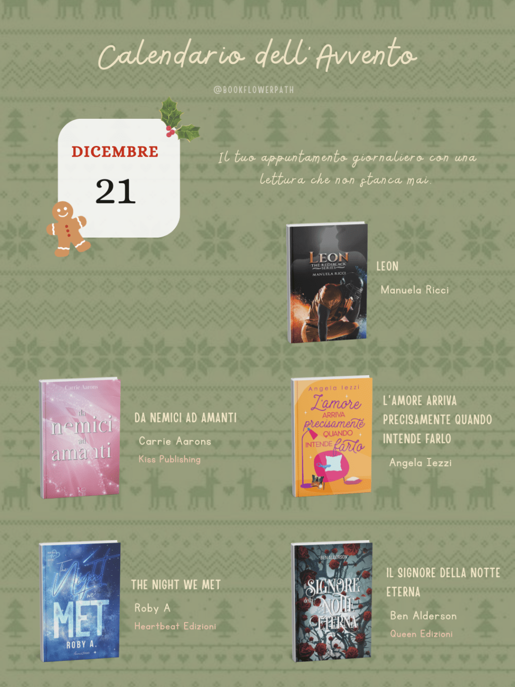 21 Dicembre | Calendario  Dell’Avvento Bookish&nbsp;2025