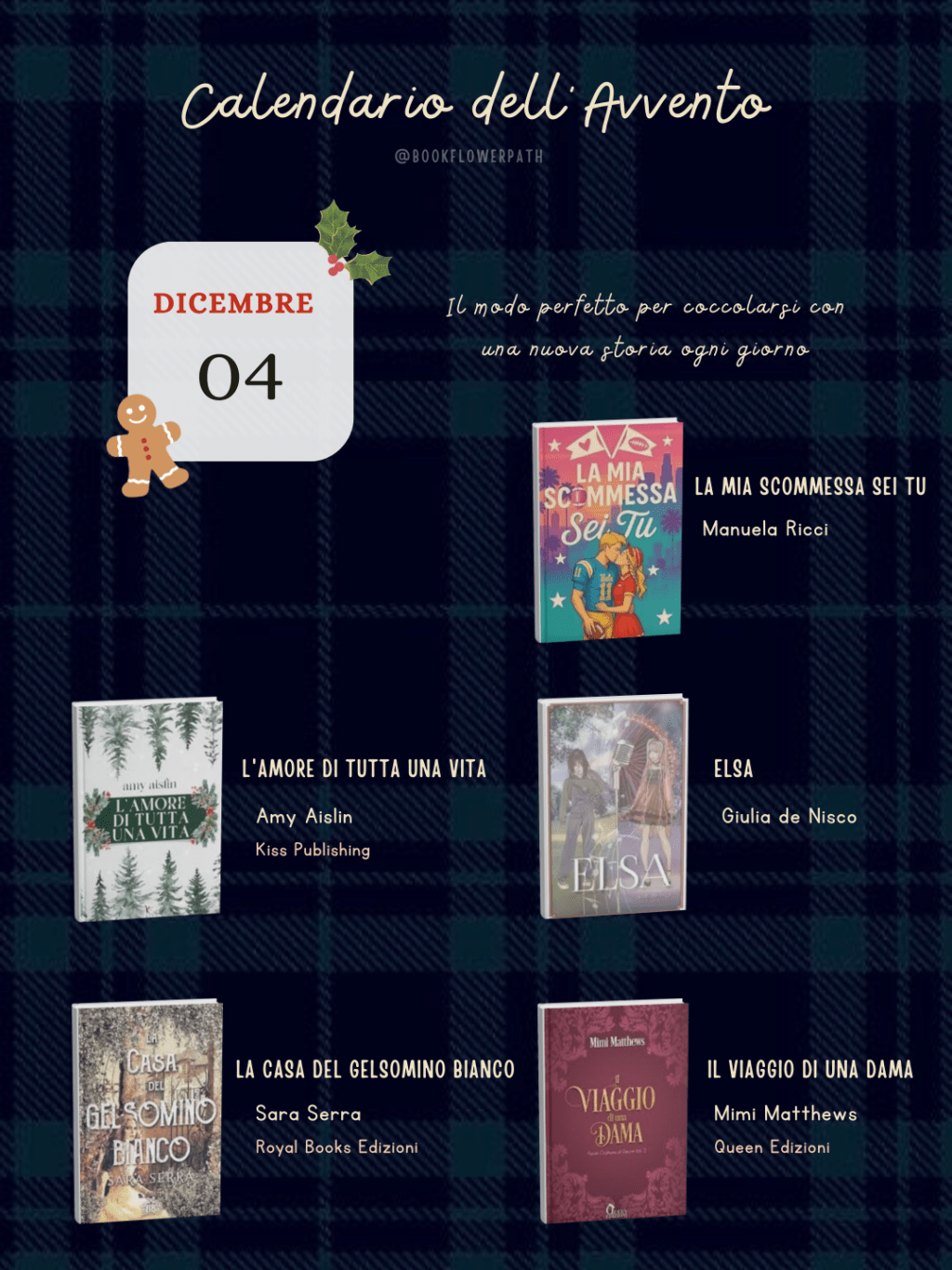 04 Dicembre | Calendario  Dell’Avvento Bookish&nbsp;2025