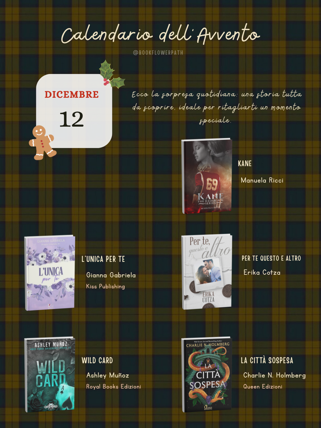 12 Dicembre | Calendario  Dell’Avvento Bookish 2025