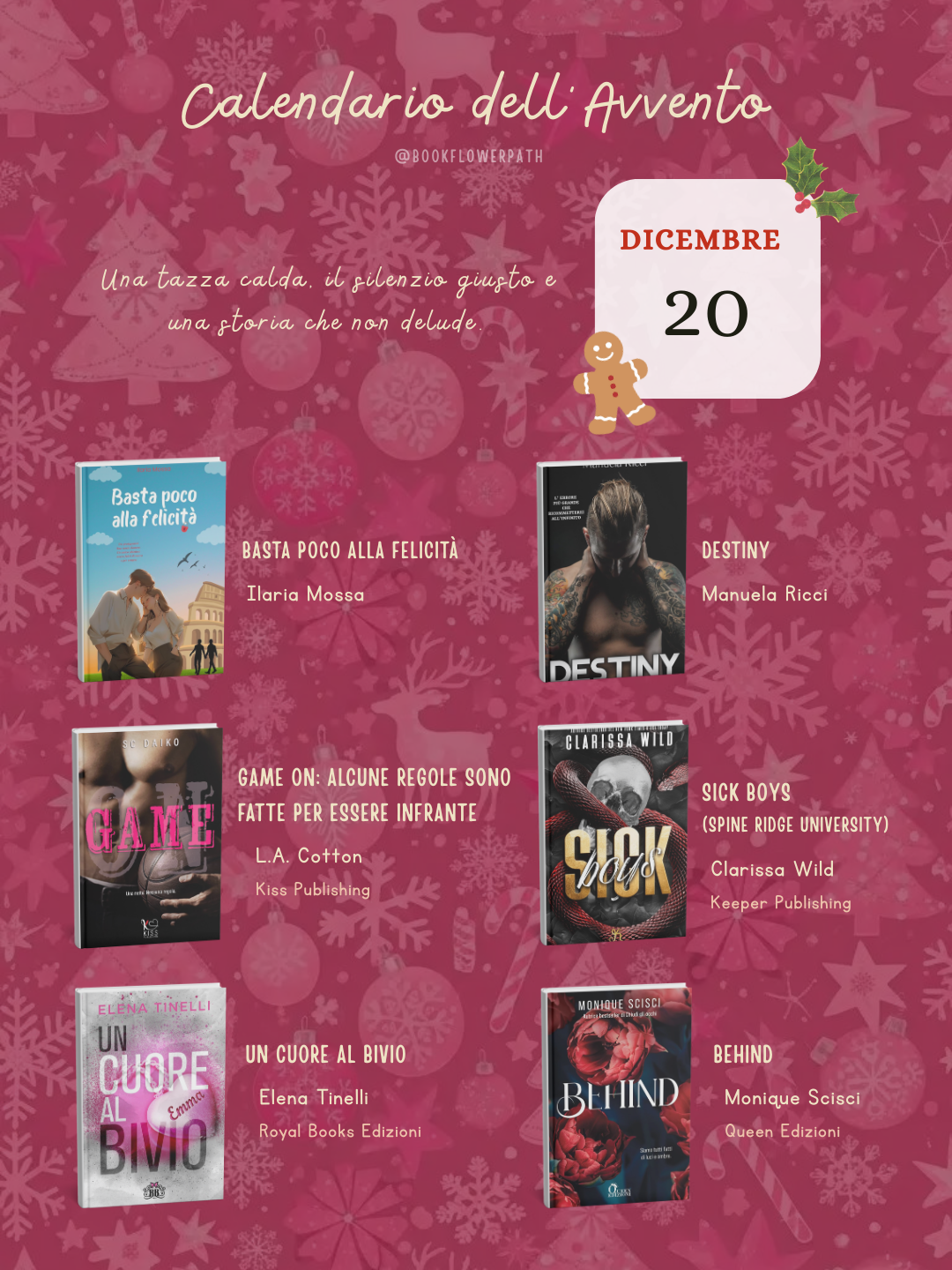 20 Dicembre | Calendario  Dell’Avvento Bookish 2025